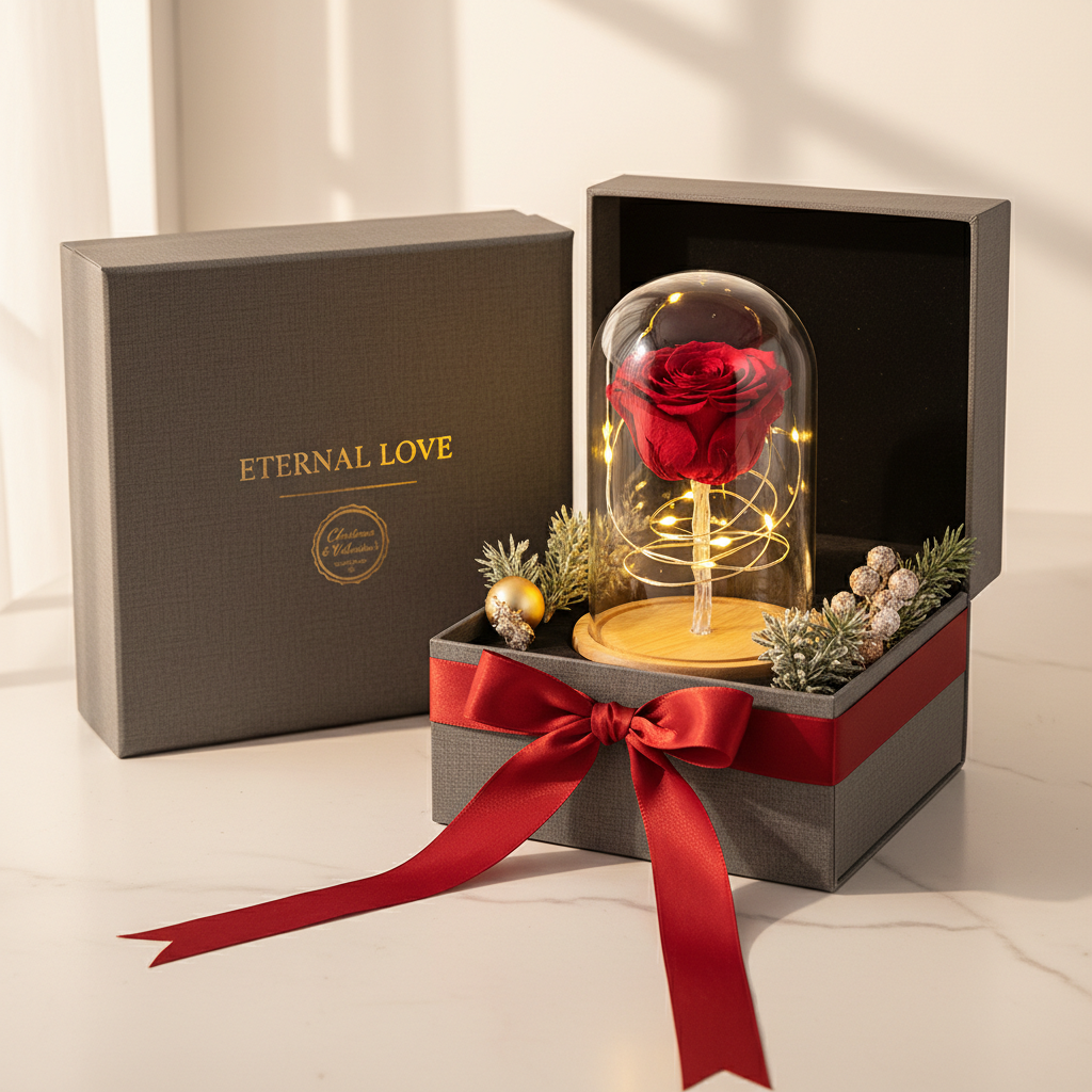 Gift presentation mockup